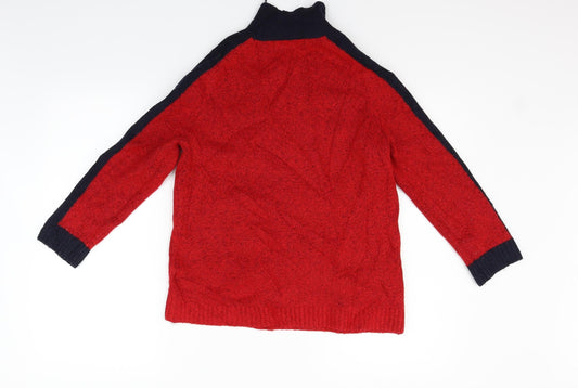 Marks and Spencer Womens Red Pullover Jumper Size S