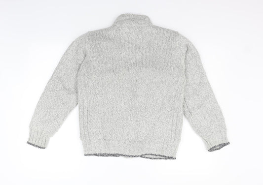 NEXT Boys Grey Ikat Jacket Size 11 Years