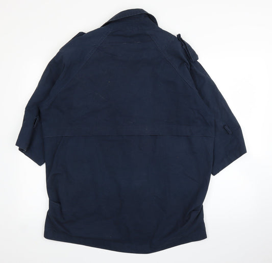 Very Sexy Girl Womens Blue Basic Blouse Size XL