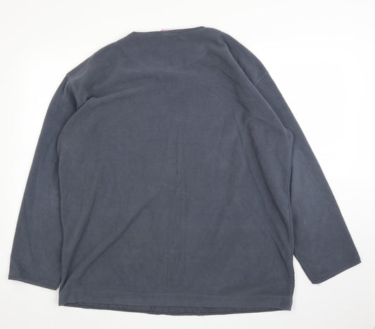 Avenue Womens Grey Pullover Jumper Size M