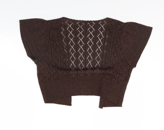 George Womens Brown Jacket Size L