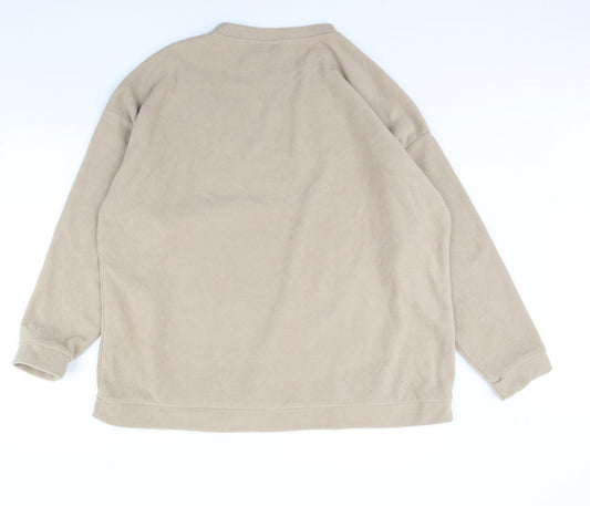 Pep & Co Womens Beige Pullover Jumper Size 22