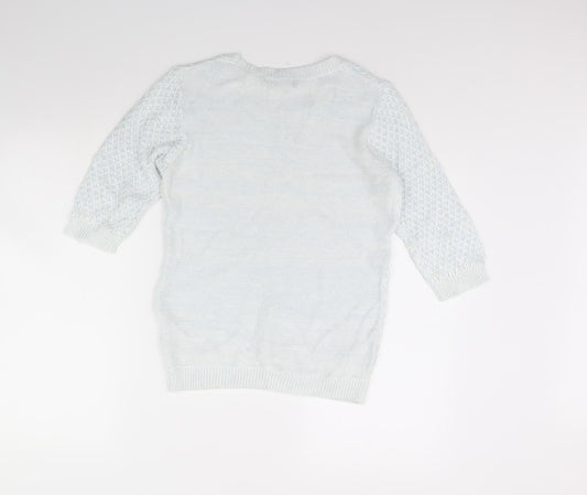 Dorothy Perkins Womens Blue Pullover Jumper Size 10