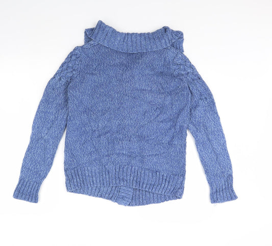 Isle Womens Blue Jacket Size S