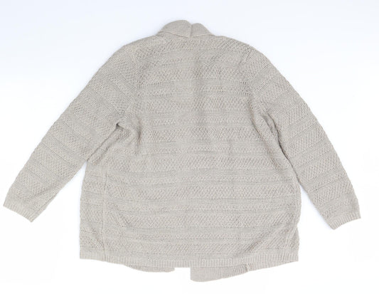 m&s Womens Beige Jacket Size 14