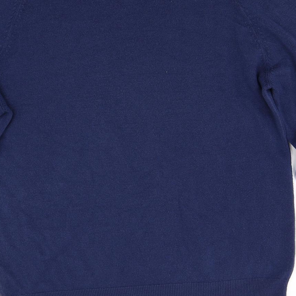 Ceader wood state Mens Blue Knit Pullover Jumper Size M