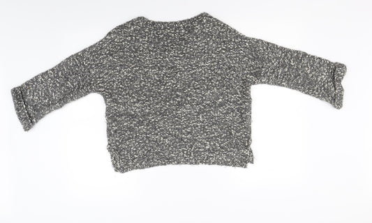 Marks and Spencer Womens Grey Pullover Jumper Size S