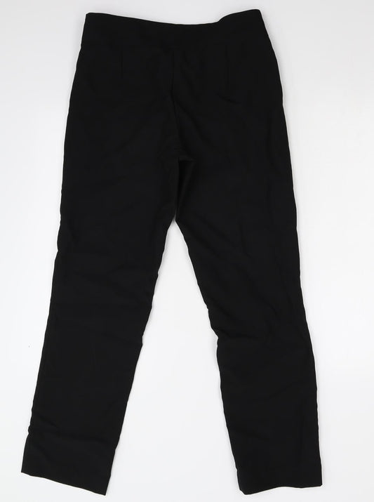 Premier Press Womens Black Trousers Size 10 L30 in