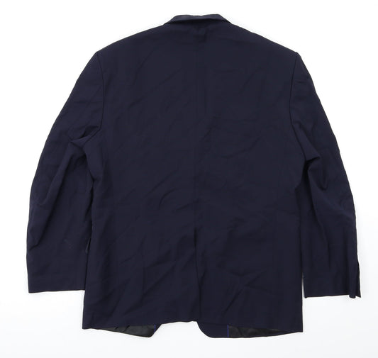 Preworn Mens Blue Jacket Blazer Size M