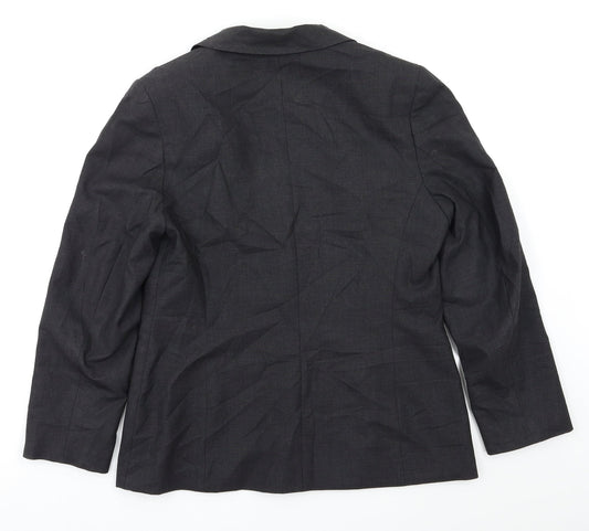 NEXT Womens Grey Jacket Blazer Size 14