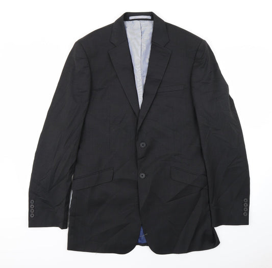 marks and sencer Mens Black Jacket Blazer One Size