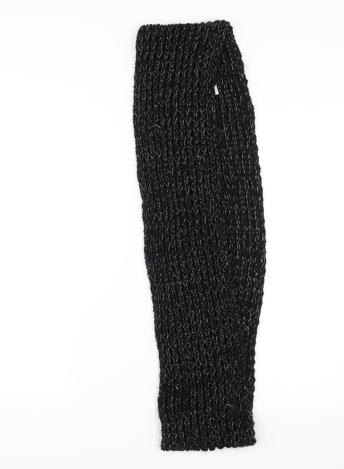 Preworn Unisex Black Scarf