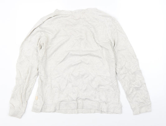 Love To Lounge Womens Grey Pullover Jumper Size 12