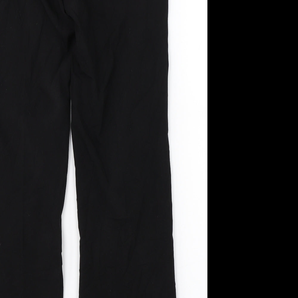 Dorothy Perkins Womens Black Dress Pants Trousers Size 12 L29 in
