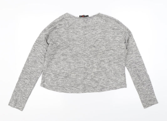 FB Sister Womens Grey Pullover Jumper Size M