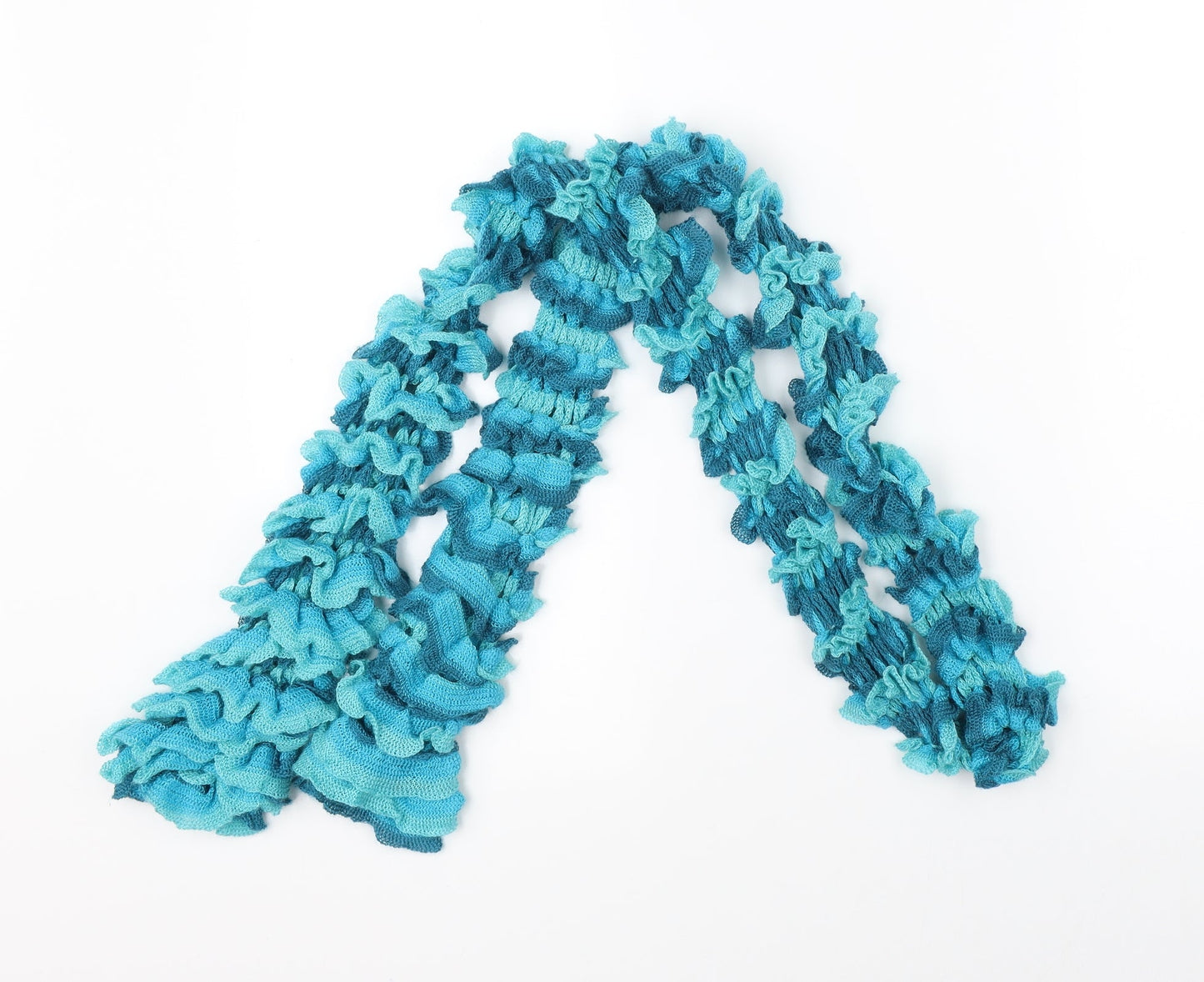 Preworn Womens Blue Scarf