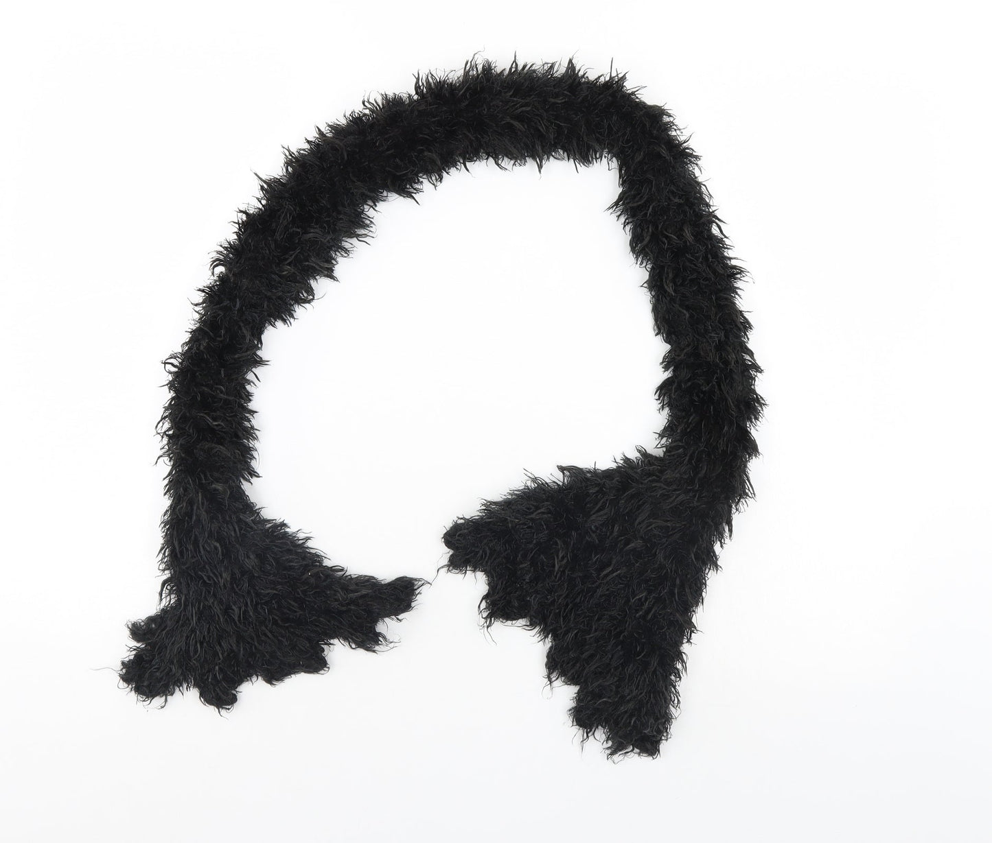 Preworn Womens Black Scarf