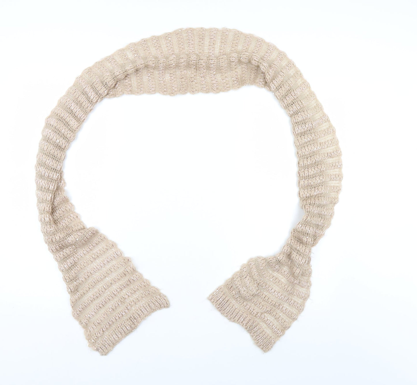 Preworn Womens Beige Scarf