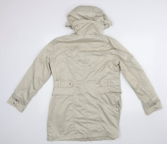 Kirsten Womens Beige Jacket Coat