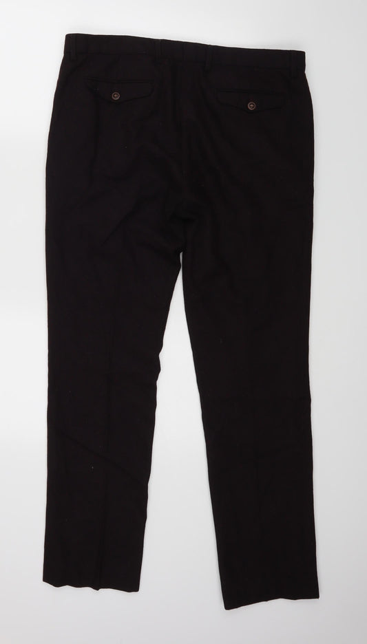 Cedar Wood Womens Red Dress Pants Trousers Size 34 L31 in