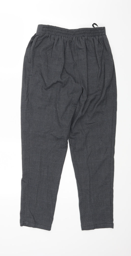 New Look Womens Grey Dress Pants Trousers Size 8 L25 in