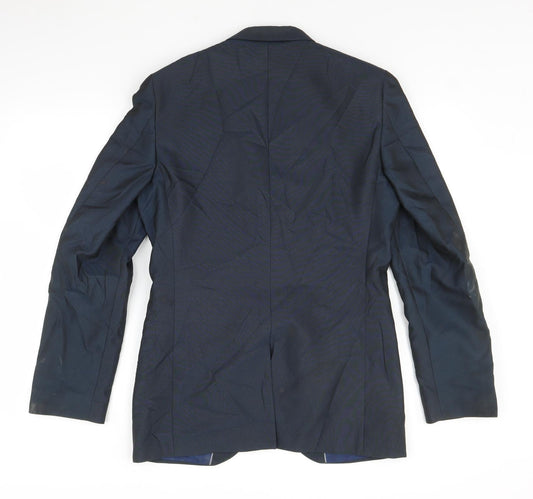 Taylor & Wright Mens Black Jacket Suit Jacket Size 38
