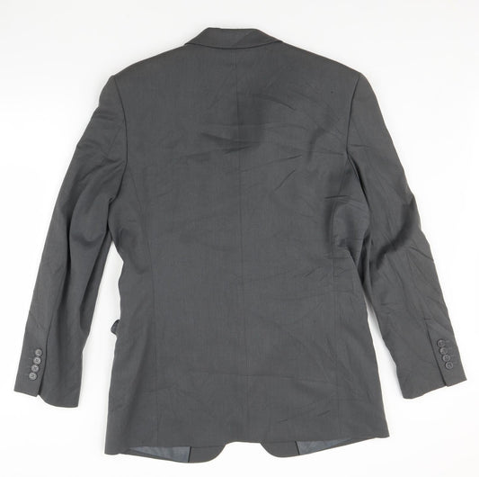 Taylor & Reece Mens Grey Jacket Suit Jacket Size 38