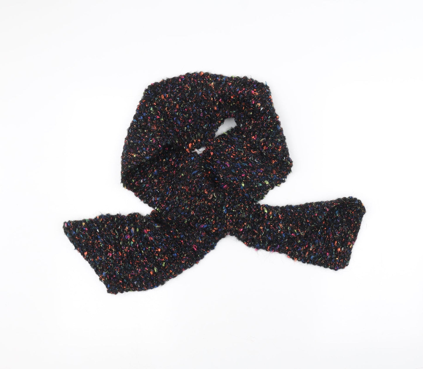 Preworn Womens Black Scarf