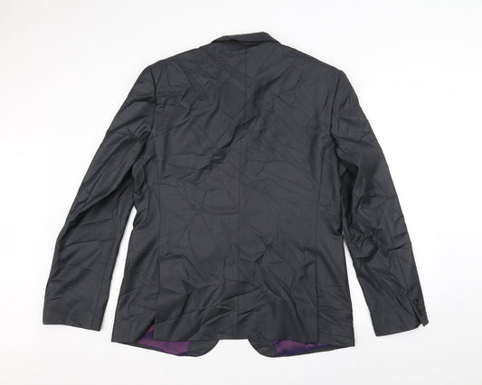 Marks and Spencer Mens Grey Jacket Suit Jacket Size 44