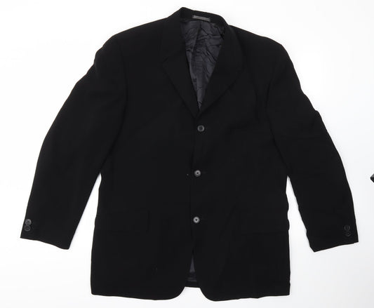 obvious Mens Black Jacket Size L