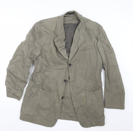 BHS Mens Green Jacket Size S