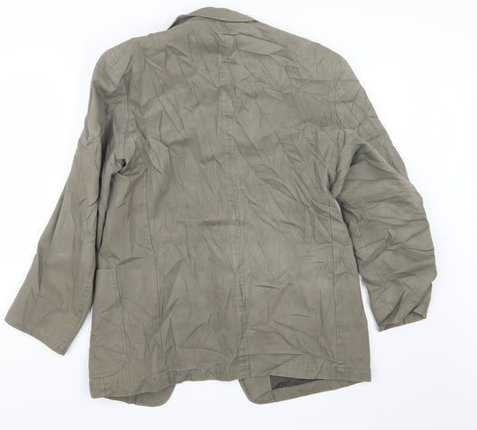 BHS Mens Green Jacket Size S