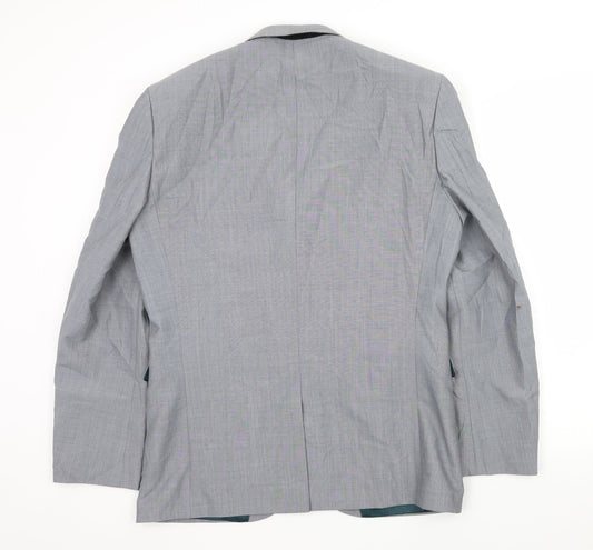 NEXT Mens Grey Jacket Suit Jacket Size L