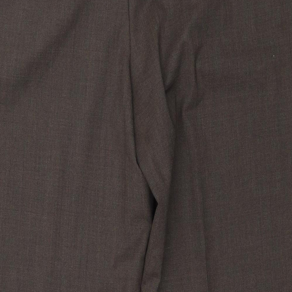 Country Casuals Womens Brown Trousers Size 16 L28 in