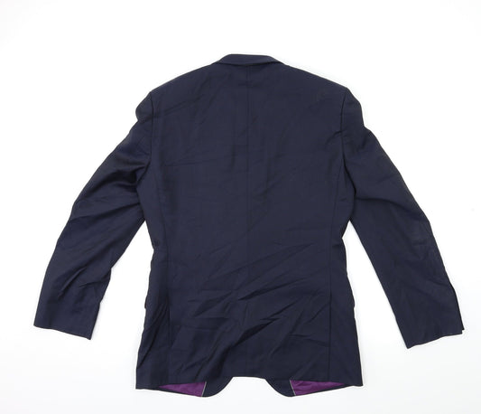 NEXT Mens Blue Jacket Suit Jacket Size 36