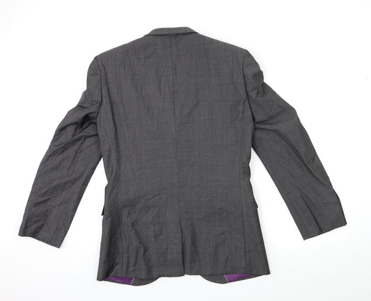 NEXT Mens Grey Jacket Suit Jacket Size 36