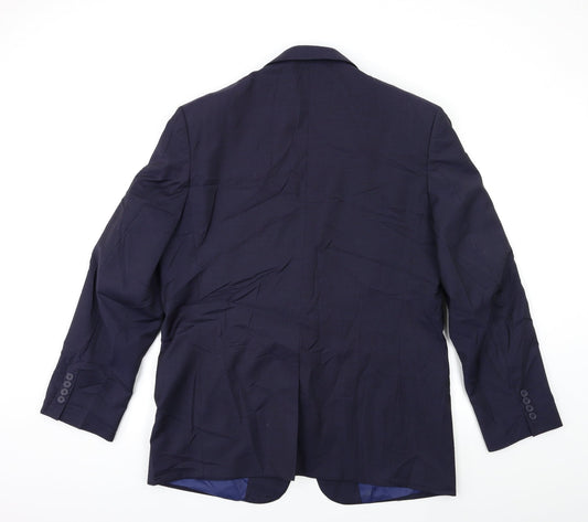 Marks and Spencer Mens Blue Jacket Suit Jacket Size 42
