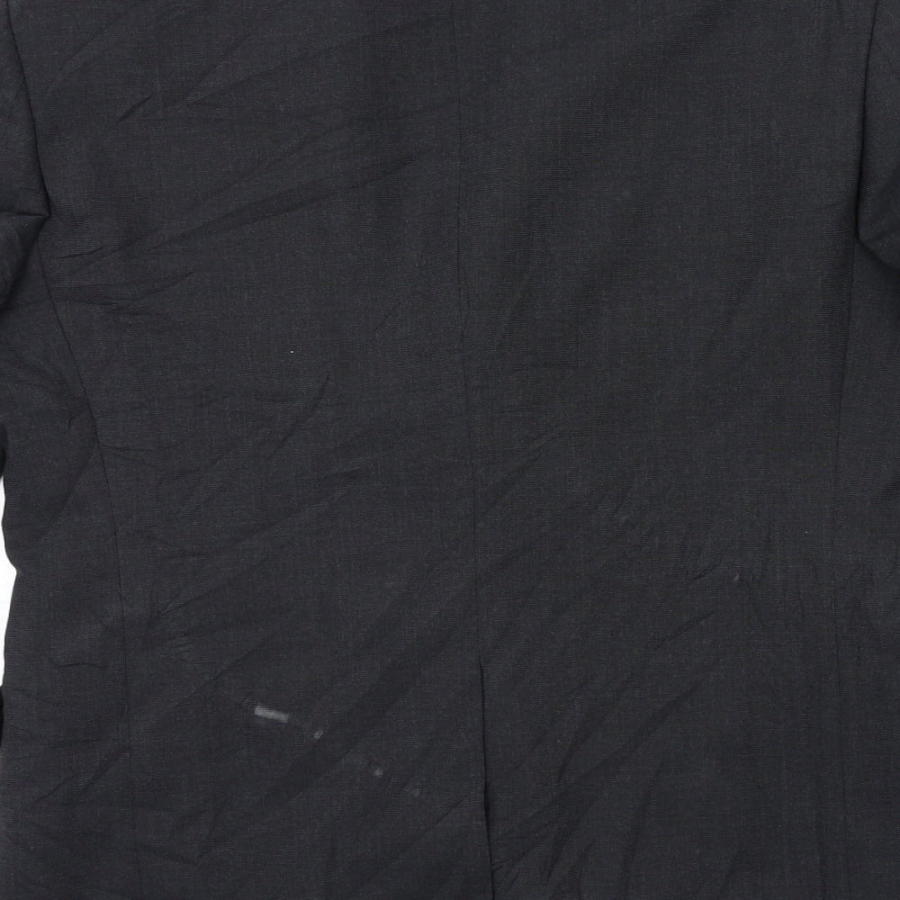 Marks and Spencer Mens Black Jacket Suit Jacket Size 40