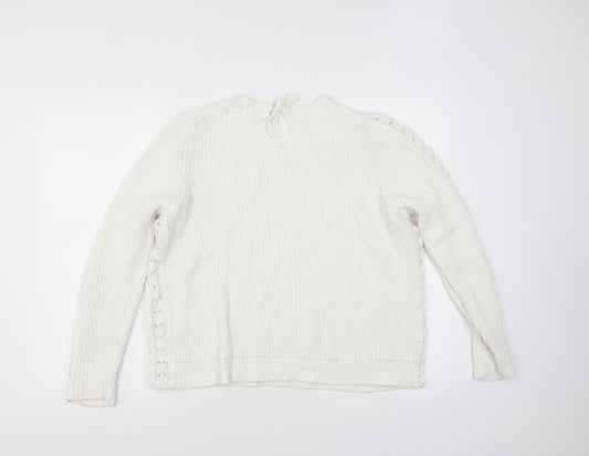 Marks and Spencer Womens Ivory Pullover Jumper Size XL
