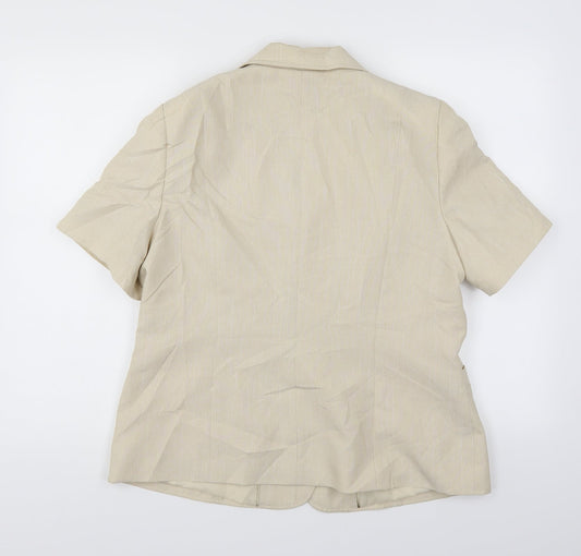 BHS Womens Beige Jacket Size 16