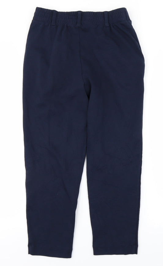 Lands' End Womens Blue Trousers Size 4 L21.5 in