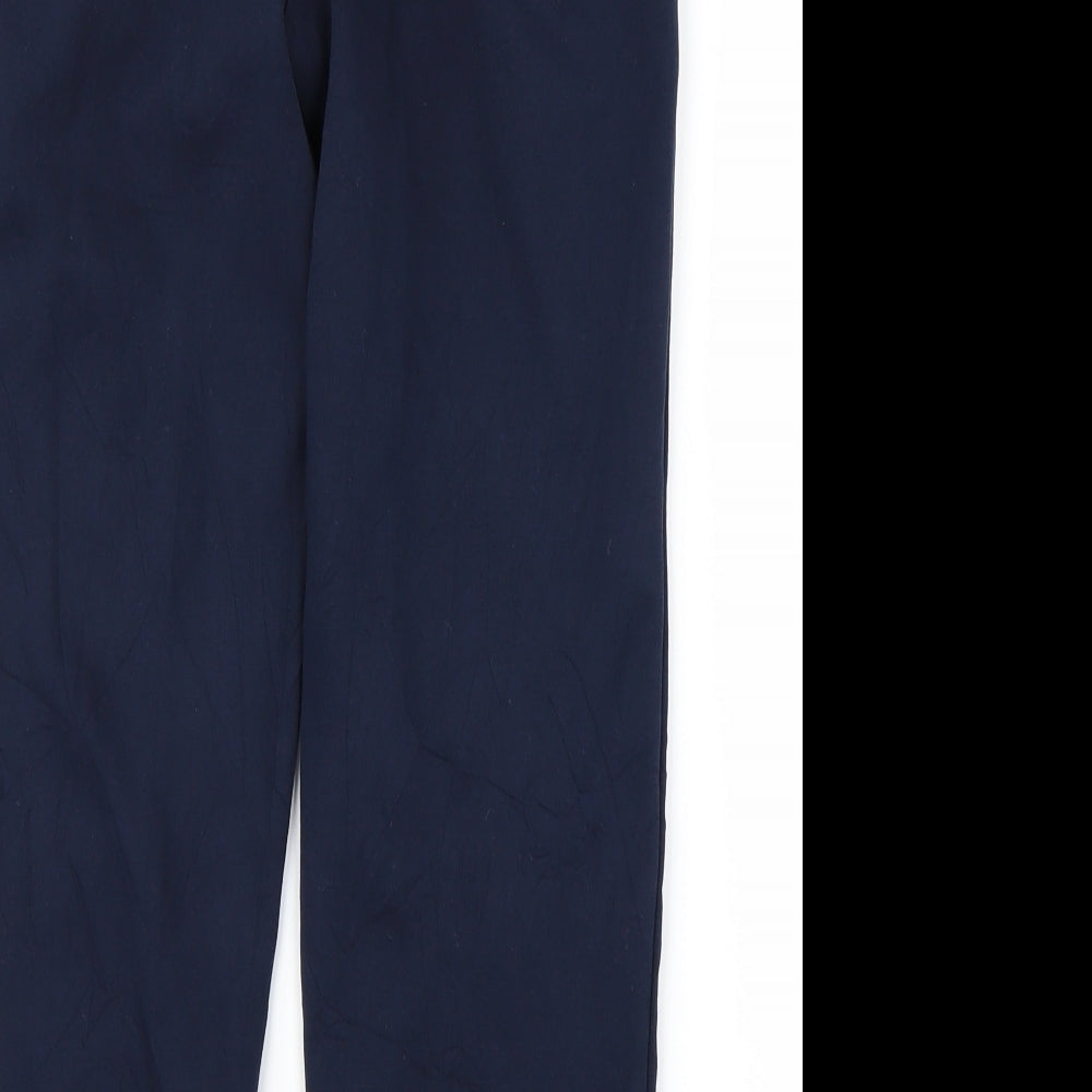 Lands' End Womens Blue Trousers Size 4 L21.5 in