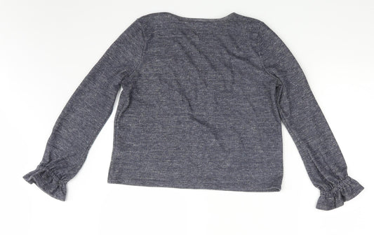 I Love Girls Wear Girls Blue Pullover Sweatshirt Size 13 Years