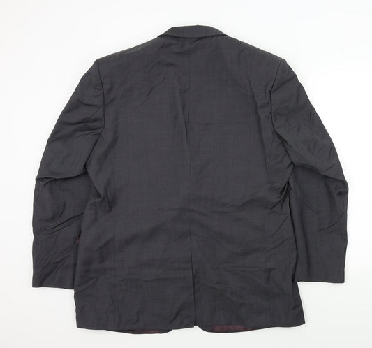 BHS Mens Grey Jacket Blazer Size XL