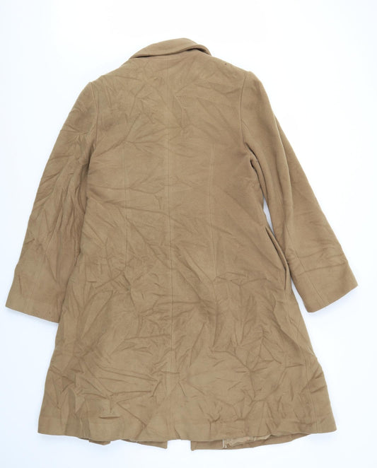 SOBRL Womens Brown Jacket Coat Size 12