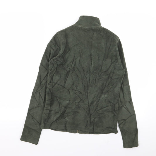 psi Womens Green Full Zip Jumper Size 8