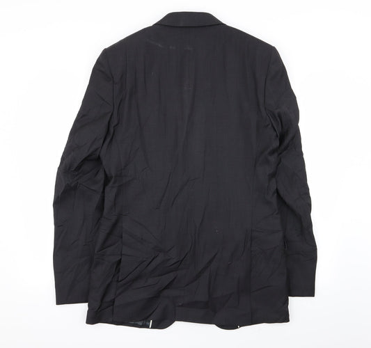 Autograph Mens Black Jacket Blazer Size 38