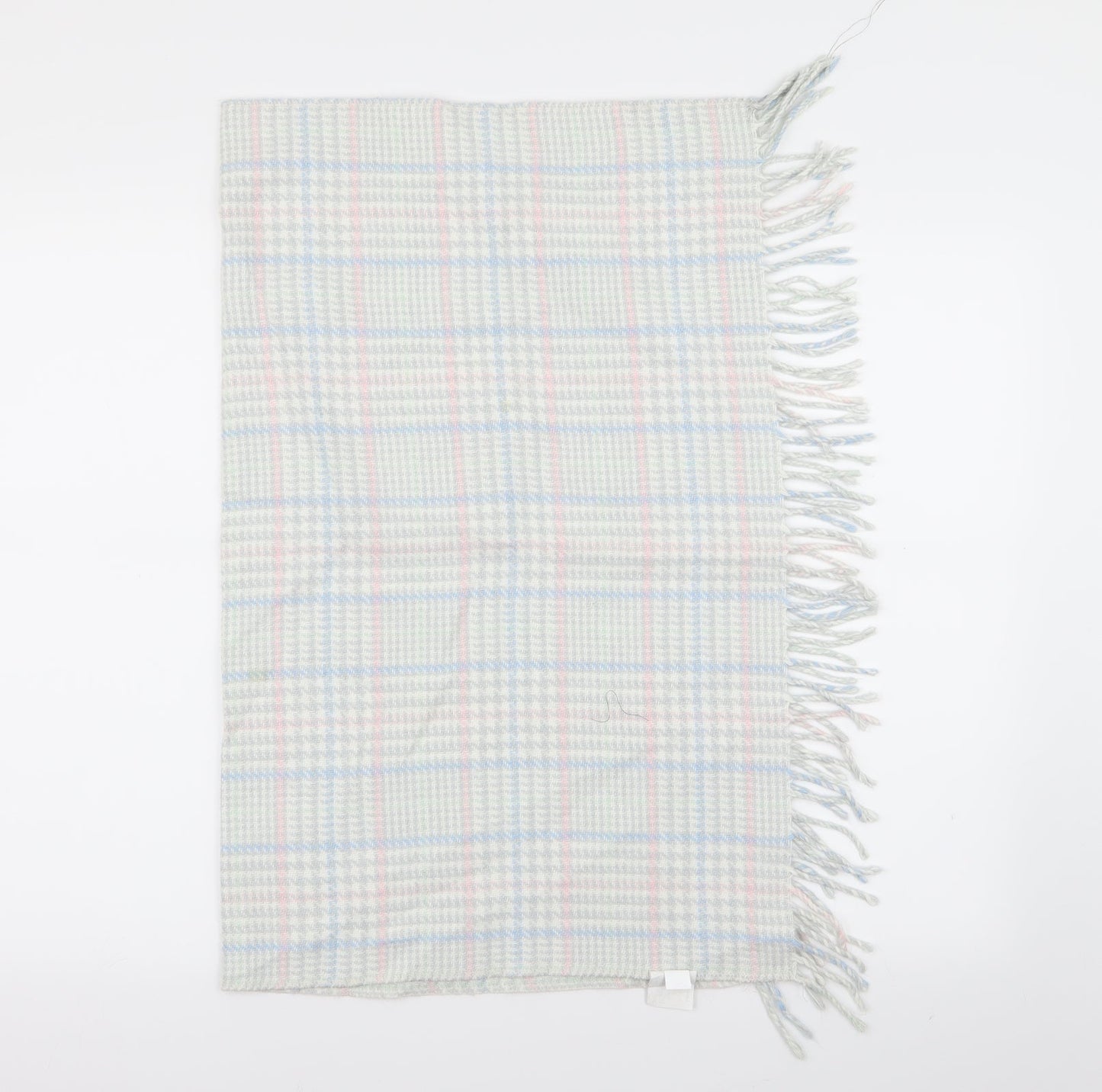 Nursery Time Womens Multicoloured Check Scarf