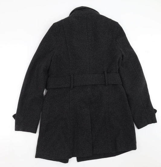 Primark Womens Grey Pea Coat Coat Size 12