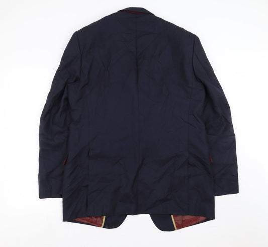 Marks and Spencer Mens Blue Jacket Suit Jacket Size 42